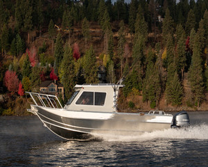 Bateau de pêche en aluminium entièrement soudé, modèle miniature personnalisé KINOCEAN - Product Image 2