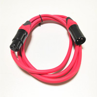 Connecteur usb pour Microphone personnalisé, 3 broches, pièces, Jack Audio XLR mâle à XLR femelle câble DMX