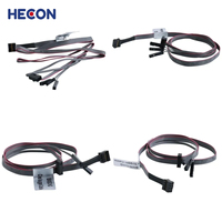 Cable de conexión personalizado Molex 2.0mm 2x4 pines a conector IDC 1.27mm 2x5 pines y cable plano Dupont 2.54mm 3x1 pines para depurador BMS/CHG