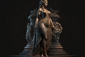 Mythologie Grecque Troy <span class=keywords><strong>Helen</strong></span> Statue Décoration Murale Pvc Papier Peint - Product Image 4