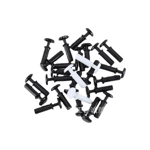 Remache de expansión de plástico de nylon Rcn con cabeza de botón tipo push y brida para fijación de placas de PC 2032 2655 3065 - Product Image 5