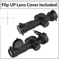Lunette de chasse compacte en aluminium 4x30 AO, parallaxe réglable, mise au point réglable, réticule à 5 niveaux, lentilles multicouches rouges/vertes, recul de 1200G