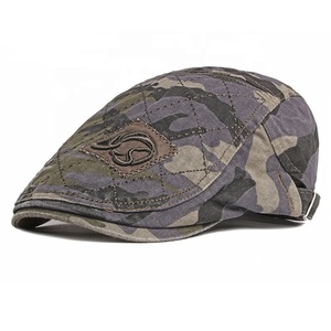 Béret de camouflage pour hommes, casquette décontractée de plein air pour femme, chapeau universel de grande taille, tendance, nouvelle collection printemps et automne - Product Image 3