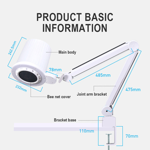 Wholesale Hot Sale 6KG Strong Nail Dust Collector Three Color Temperatures Nail Table Dust Collector for Nail Salon - Product Image 4