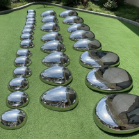 Sculpture en forme de roche en acier inoxydable Offre Spéciale pour ornement de jardin extérieur