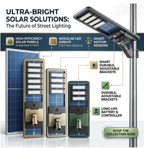 <span class=keywords><strong>Farola</strong></span> <span class=keywords><strong>Solar</strong></span> Integrada IP65, <span class=keywords><strong>Farola</strong></span> <span class=keywords><strong>Solar</strong></span> Exterior Impermeable con Sensor de Movimiento Humano Inteligente, Alto Brillo - Product Image 2
