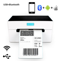 Imprimante d'étiquettes thermiques pour bordereaux d'expédition 100 mm 4*6 pouces, impression rapide haute vitesse / Wi-Fi 110V-240V en stock