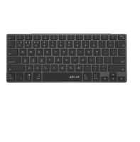 Clavier sans fil rechargeable BT8300XR BT 5.0 et 2.4 GHz ultra-fin à touches ciseaux, nouveau, compatible WIN-Android-IOS
