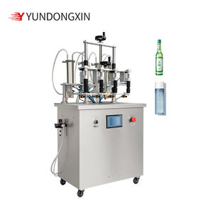 Machine de remplissage de parfum la plus vendue, équipement de remplissage liquide semi-automatique sous vide pour l'emballage de flacons de parfum de luxe en verre - Product Image 1