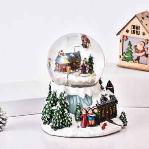 Tùy Chỉnh Thực hiện Âm Nhạc Quả Cầu Tuyết Toàn Cầu Với Flamingo Bìa Nhựa Linh Vật Phong Cách Sơn Thủ Công Cho Lưu Niệm Hoặc Quà Tặng - Product Image 5