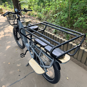 Bicicleta Eléctrica Geobyke C3 con Llantas de 24" y 3.0", 55 km de Autonomía, Cuadro de Aluminio, <span class=keywords><strong>Desviador</strong></span> de 7 Velocidades, Freno Hidráulico, Motor sin Escobillas, Batería de Litio de 48V 15AH - Product Image 3