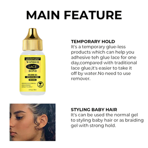 <span class=keywords><strong>Gel</strong></span> Fijador de Encaje de Marca Privada, Fijación Extrema, Larga Duración, Resistente al Sudor, <span class=keywords><strong>Gel</strong></span> Líquido para Fundir Encaje - Product Image 4