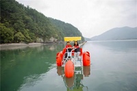 Trois grandes roues de l'eau tricycle avec la certification CE