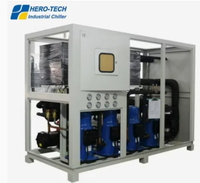 Refroidisseur industriel à compresseur scroll, refroidi par eau, 10HP, 20HP, 30HP, 40HP, 50HP, 60HP, prix usine