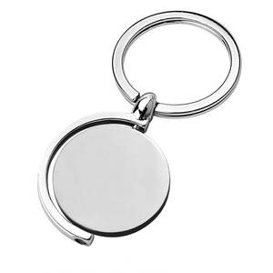 Llavero Metálico Giratorio con Logotipo Personalizado, Modelo PVC de América, para Llaves de Negocios - Product Image 2