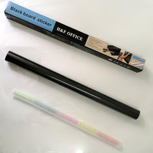 Novo barato removível adesivo de parede 45*200cm com 5pc giz - Product Image 4