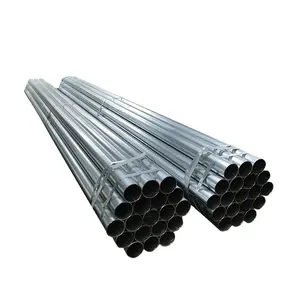 Tubulação de aço galvanizado, quente a53 grb 2.5 inchx4mm tubo de aço galvanizado para apoio da corrente