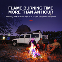 Poudres Magiques Changeuses de Couleur pour Feux de Noël – Flammes Mystiques Colorées pour Cheminée, Feux de Camp, Décoration Festive, Cadeau de Fête de Noël