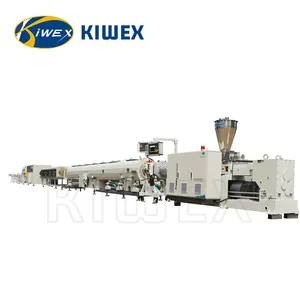 Kiwex מכונות פלסטיק PVC צינור ביצוע מכונת מים אספקת ניקוז צינור גז צינור ייצור קו pvc מכבש צינור קו