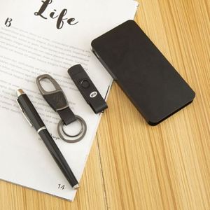 Customized Business <b>Gift</b> <b>Set</b>: Frosted Notebook, USB Drive & Tumbler with Logo - Perfect for Corporate Events - Product Image 4