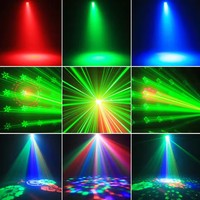 Lumières à Effets LED RVB, Boule Magique à Effets Lumineux, Lumière de Scène à Faisceau, Télécommande, Projecteur pour DJ, Discothèque, Soirée, Concert