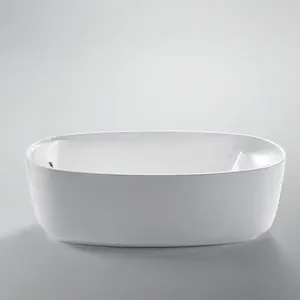 Mediag玻璃纤维丙烯酸圆形淋浴浴缸双端浴缸浴缸浴室浴缸