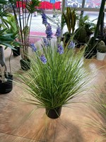 Plantes vertes artificielles de lavande hautement réalistes en gros pour la maison et le jardin, feuillage ornemental doux