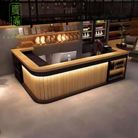 Comptoir de réception industriel sur mesure pour usine, bar multifonctionnel, caisse pour restaurant, bureau, salle de sport, bar, boutique