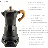 Nouvelle conception de cafetières, machine à café italienne, machine à expresso électrique, cafetière moka, machine à expresso