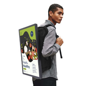 High Quality 27 Inch LCD Advertising Backpack Digital Billboard Human Walking Backpack Billboard Advertising Mobile Billboard - Product Image 4