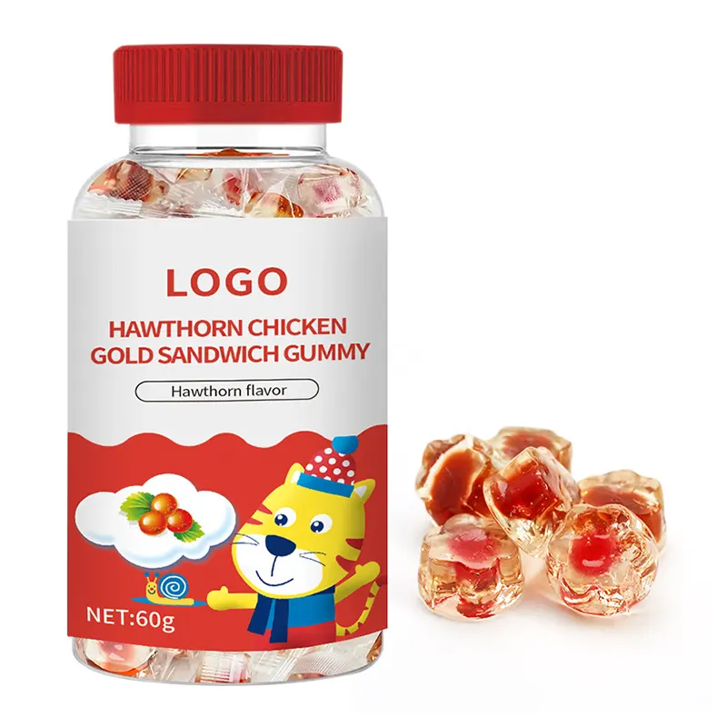 Atacado personalizado etiqueta privada em massa doces e latas gummy doces fabricantes