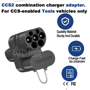 อะแดปเตอร์ CCS2 olink สำหรับ <span class=keywords><strong>Tesla</strong></span> 250kW EV อะแดปเตอร์ชาร์จเร็วสำหรับรุ่น3 /y/<span class=keywords><strong>s</strong></span>/x - Product Image 2