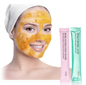 Beauty Face Hautpflege maske mit Matcha Avocado Grüntee Korean Collagen Gold Cosmetic Organic Sleeping Clay Hautpflege blatt