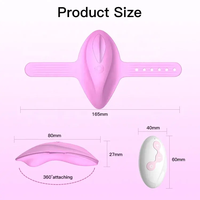 APP-Gesteuerter Mini-Slip-Vibrator Klitorale Stimulation Fernbedienung 10 Frequenzen USB-Aufladbar 100% Wasserdicht für Frauen