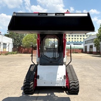 Livraison Gratuite Chargeuse Compacte à Chenilles Économique Diesel EPA/EURO 5 4x4 Moteur Yanmar Haute Puissance
