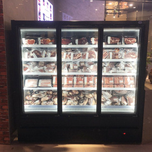 Siêu thị hiển thị tủ lạnh cửa kính tủ lạnh từ xa dọc multideck tủ Tủ đông - Product Image 3