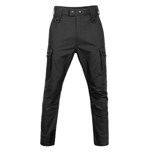 Pantalon cargo camouflage noir DFP11, pantalon uniforme ACU avec 8 poches multi-usages, pantalon cargo pour homme avec grandes poches - Product Image 1