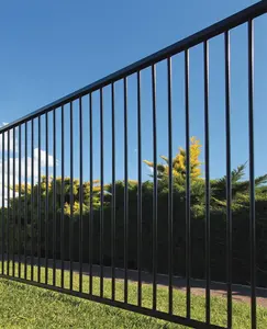 Post taban plakası ile moda tasarım alüminyum çit mesajları ile avrupa tarzı havuz çit