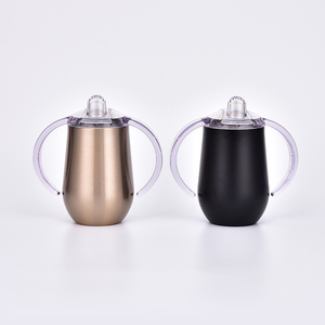 Bicchiere Termico per Bambini con Beccuccio, Doppia Parete in Acciaio Inox, Senza BPA, con Coperchio a Becco d'Anatra e Manici - Product Image 6