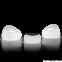 Tabouret de bar LED RGB commercial en plastique PE de haute qualité pour discothèques, événements, hôtels, projets de bars, vente en gros