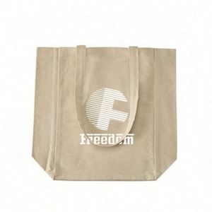 Sac fourre-tout en toile de coton personnalisé de haute qualité pour le shopping, produit promotionnel - Product Image 2