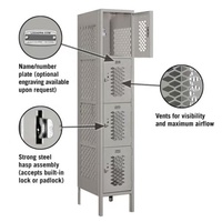 Casiers vestiaires en acier robuste avec étagères et serrures, organisateur moderne en acier, vente directe usine, robustes et durables