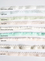 Bande élastique en spandex/nylon écologique de 10 mm pour la couture de soutiens-gorge, la lingerie et les maillots de bain