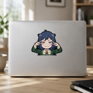 Pegatinas Personalizadas de <span class=keywords><strong>Manga</strong></span> con Efecto de Movimiento, Calcomanías de <span class=keywords><strong>Anya</strong></span>, Pegatinas de Anime 3D Lenticulares para Decoración de Coche, Portátil y Refrigerador - Product Image 2