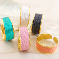 Bracelet Géométrique en Acier Inoxydable Anti-Goutte, Style Rétro et Tendance, Polyvalent, Durable, Ne Ternit Pas, Bracelet Ouvert – Meilleure Vente