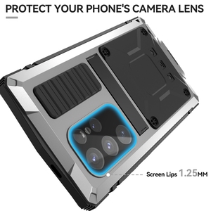 Funda Protectora para Teléfono <span class=keywords><strong>Celular</strong></span> <span class=keywords><strong>Samsung</strong></span> <span class=keywords><strong>Galaxy</strong></span> S25 Ultra, Anti-rayones, TPU y PC, Protección Total - Product Image 5