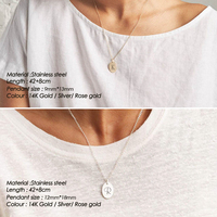 Collar con Colgante Grabado de Acero Inoxidable de la Serie de Animales Gato de EMANCO, Regalo para tu Amante, Joyería de Fiesta con Gatito Adorable