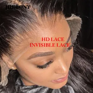 Remy Hair 4x4 HD Lace Closure,Cheap Peruvian Virgin Hair Transparent HD Lace Frontal,Human Hair Extensions 5x5 HD Lace Closure