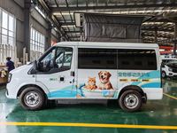 Nouveau fourgon de toilettage pour animaux de compagnie J MC Professional 4x2 manuel diesel avec système complet de bain et de séchage