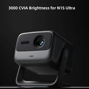 โปรเจคเตอร์เลเซอร์สามลำแสง JmGo N1S Ultra พร้อม HDMICEC ระบบปรับภาพอัตโนมัติเต็มรูปแบบ ความละเอียด 4K UHD ลำโพงแบบกำหนดเอง สมาร์ทโฮม N1s Ultra JmGo N1S Ultra Tr - Product Image 2